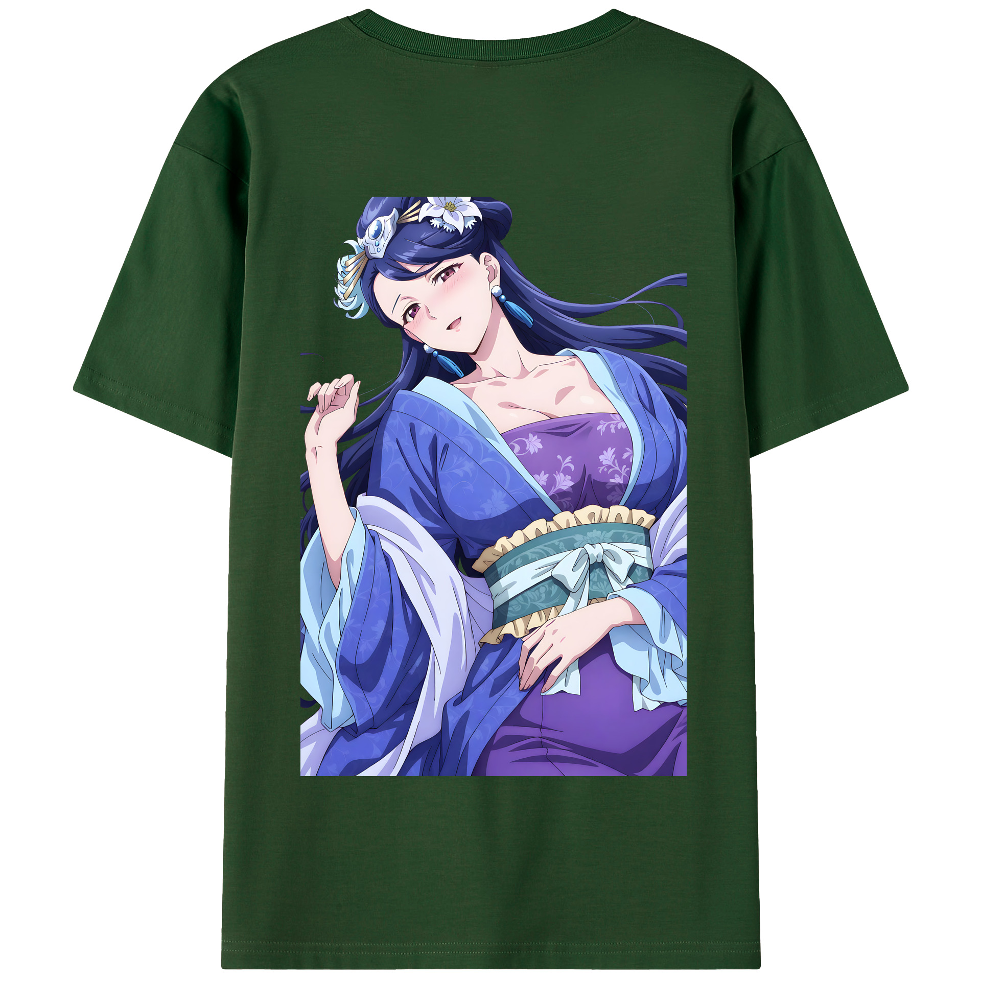 （画像用） 薬屋のひとりごと The Apothecary Diaries 綿100％半袖Tシャツ（背面プリント）